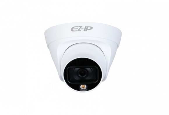 Видеокамера купольная IP Dahua EZ-IPC-T1B20P-LED-0280B 2.8-2.8мм цветная
