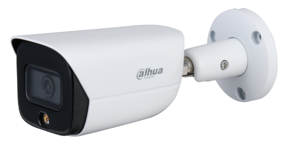 Видеокамера IP уличная цилиндрическая Dahua DH-IPC-HFW3249EP-AS-LED-0280B 2Мп, 2,8мм f1.0, корпус белый