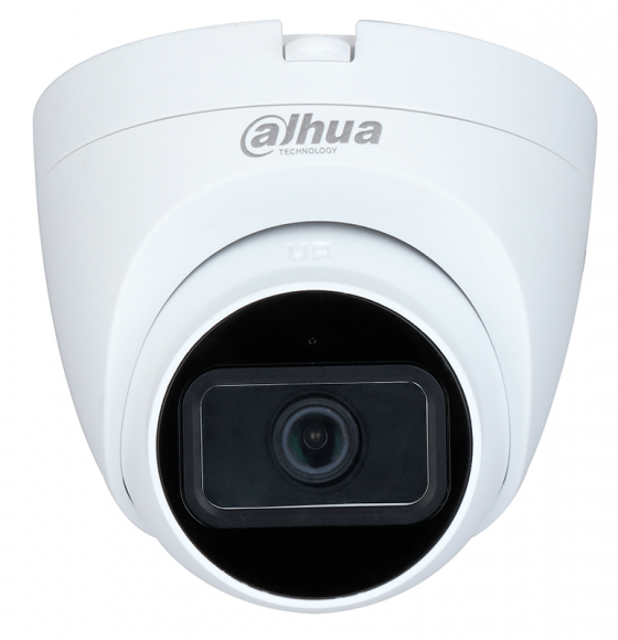 Камера видеонаблюдения купольная Dahua DH-HAC-HDW1200TRQP-A-0280B 2.8-2.8мм HD-CVI HD-TVI цветная корпус белый