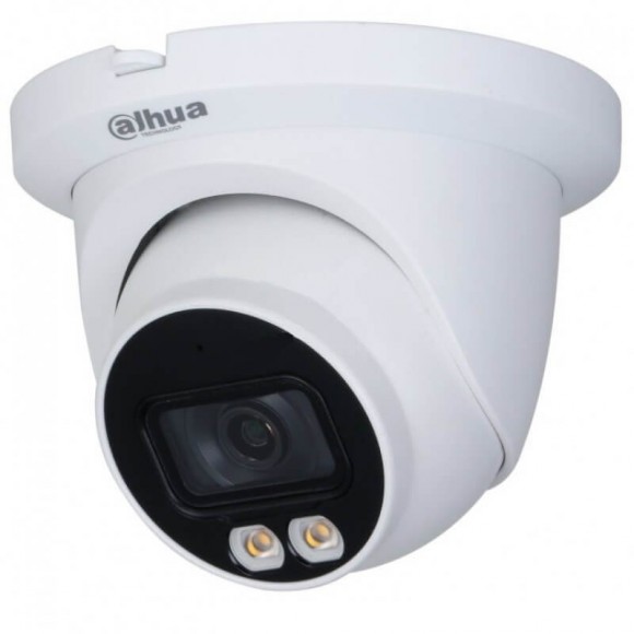 Видеокамера купольная IP Dahua DH-IPC-HDW2439TP-AS-LED-0360B 3.6-3.6мм цветная корпус белый