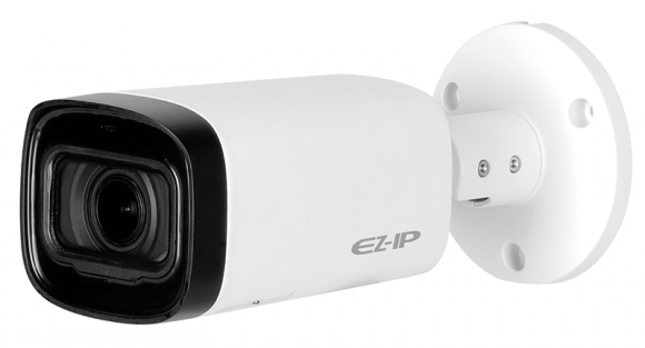 Камера видеонаблюдения Dahua EZ-HAC-B4A21P-VF цилиндрическая, 2.7-12мм HD-CVI цветная корпус белый