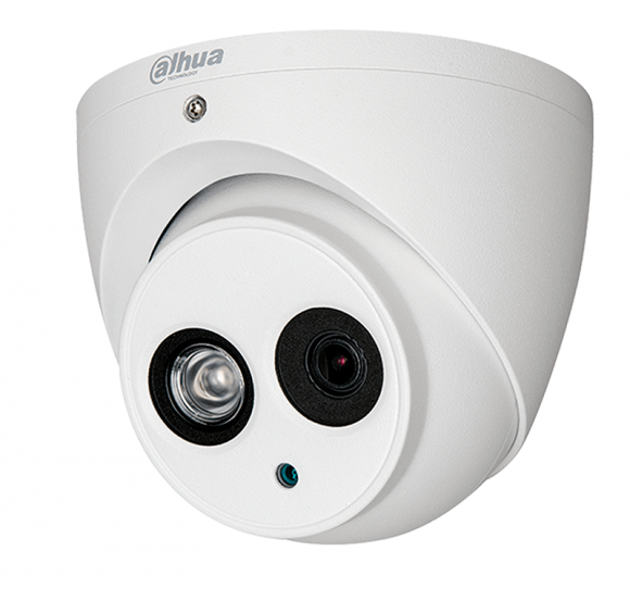 Камера видеонаблюдения купольная Dahua DH-HAC-HDW1200EMP-A-POC-0280B 2.8-2.8мм цветная