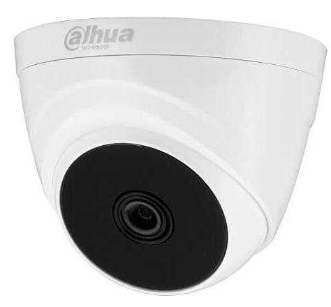 Камера видеонаблюдения купольная Dahua EZ-HAC-T1A11P-0360B 3.6-3.6мм HD-CVI цветная корпус белый
